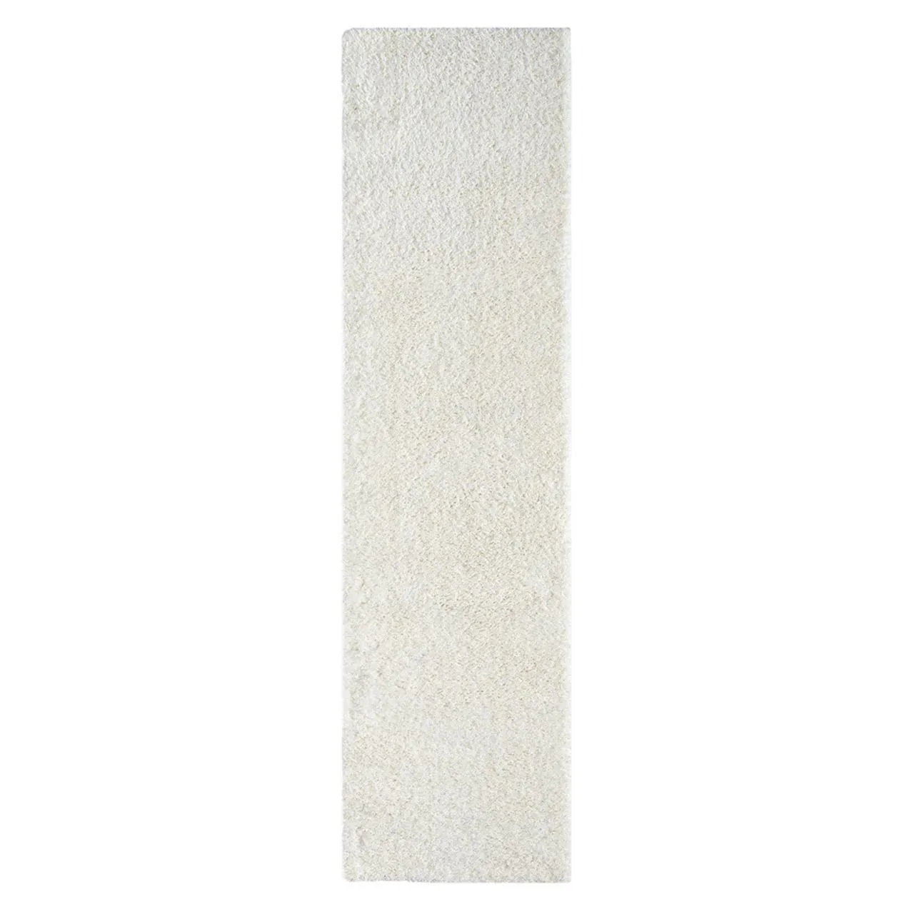 Fluffy and comfortable Ivory /Sand Plain Shag Rug