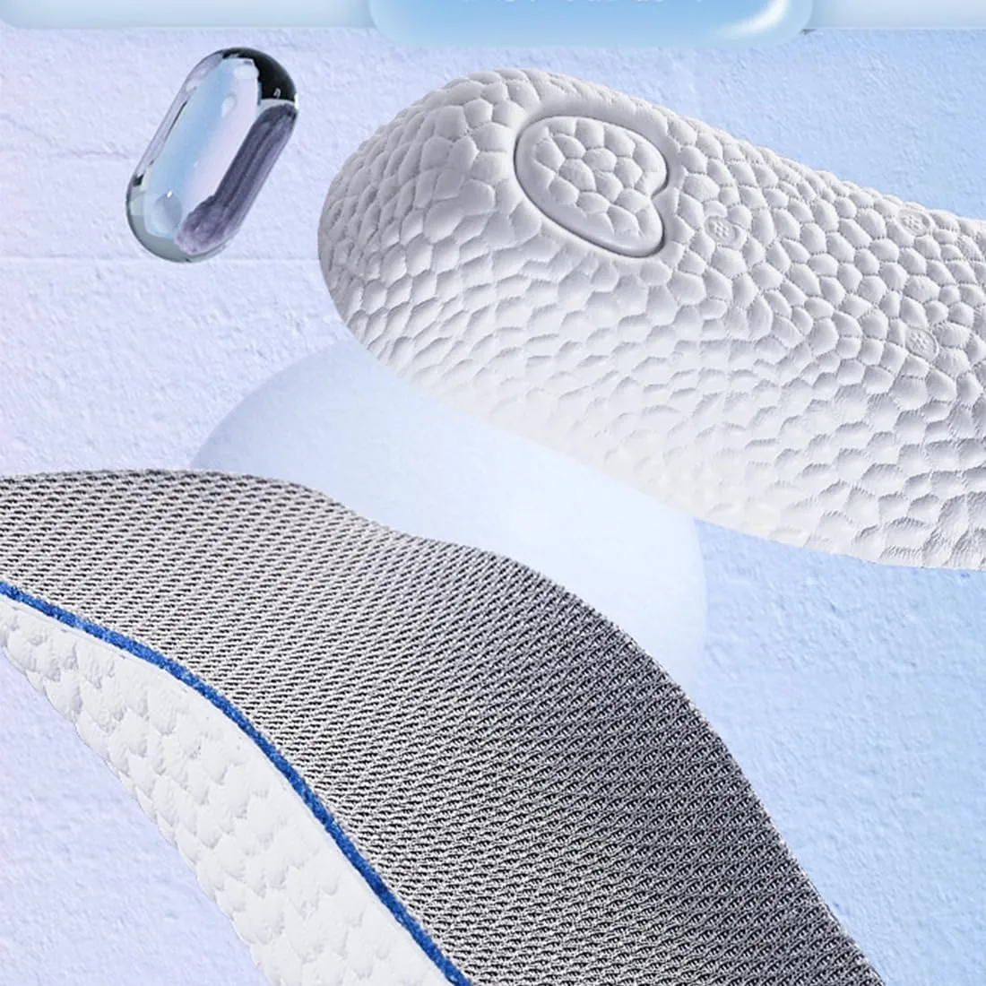 Insoles Height Increase High Pads,1.5cm/2.5cm/3.5cm Height Insoles Increase High Pads Comfort and Reduce Pressure for Men and Women Daily Wear (2 Pairs Black, 3.5cm/1.37)