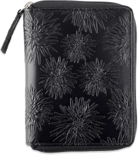 Passport Wallet - Travel Document Holder w/RFID Blocking ?C Full Grain Leather ?C Bifold compact zip around Wallet with Credit Card Slots for Women and Men,500-80