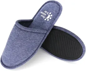 Sunshine Code Women's Memory Foam Cotton Washable Slippers with Matching Travel Bag for Home Hotel Spa Bedroom
